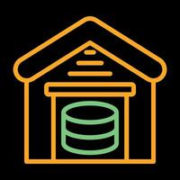 Data Storage Vector Icon