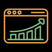 Web Analytics Vector Icon