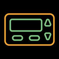 Pager Vector Icon