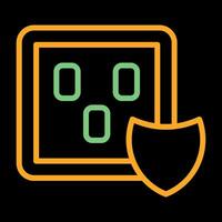 Surge Protector Vector Icon