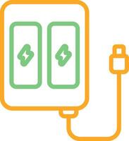 Backup phone charger Vector Icon