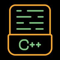 icono de vector de lenguaje de programación