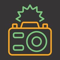 Camera Flash Vector Icon