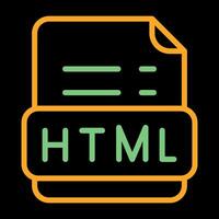 Html Vector Icon