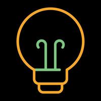 Lightbulb Vector Icon