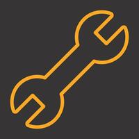 Wrench Vector Icon