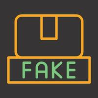 Counterfeit Products Vector Icon