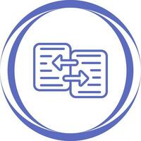 Data Transfer Vector Icon