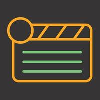 Clapper Board Vector Icon