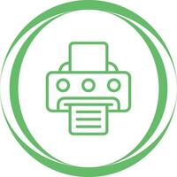 Document Print Vector Icon