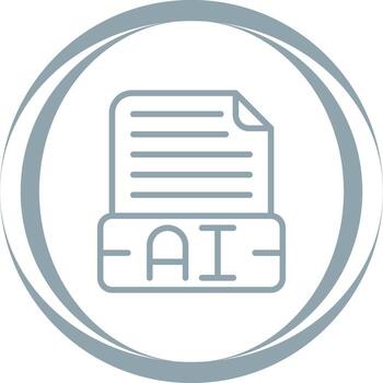 documento formato vector icono