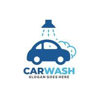 Car wash logo design vector