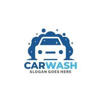 Car wash logo design vector