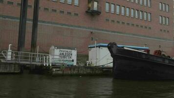 Fluss Aussicht Hamburg video