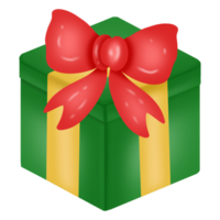 Christmas gift box png