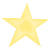 Stars for decorating the Christmas tree png