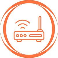 Wi-Fi Router Vector Icon