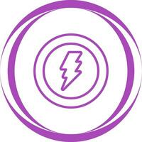 Lightning bolt Vector Icon