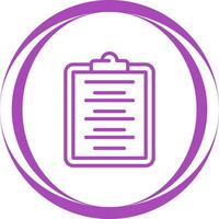 Writing Pad Vector Icon