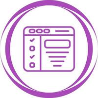 Design Brief Vector Icon