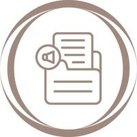 Document Insert Audio Vector Icon