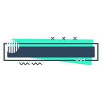 Premium Text Box, Modern Tittle Box, Title Banner, Text Ribbon for Business Decoration Templet, Infographic vector