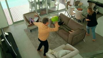 Family Fun in Spacious Living Room video