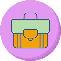 icono de vector de maleta