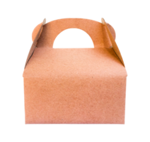unique paper bag packaging with handle mockup png