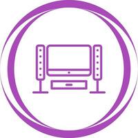 Home Theater System Vector Icon