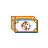 icono de vector de moneda