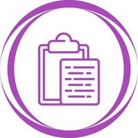 Document Paste Vector Icon