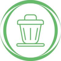 Trash bin Vector Icon