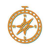 Compass Vector Icon