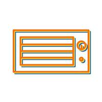 Heater Vector Icon