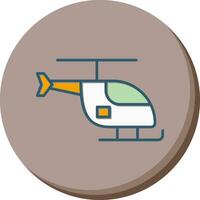 Helicopter Vector Icon