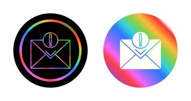Urgent Mail Vector Icon