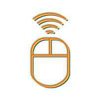 Wireless input device Vector Icon