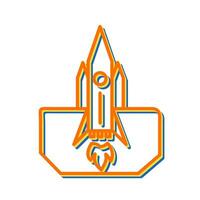 Space Shuttle Vector Icon