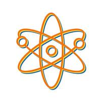 Atomic Structure Vector Icon