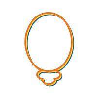 Mirrors Vector Icon