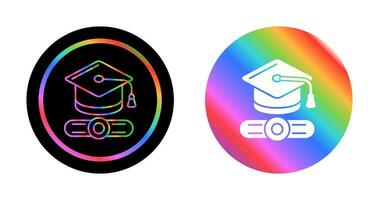 Graduated Vector Icon