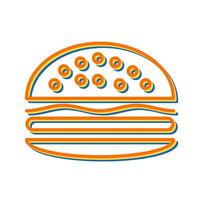 Burger Vector Icon