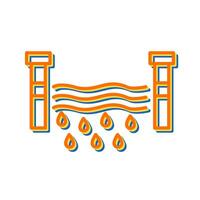 Water Dam Vector Icon