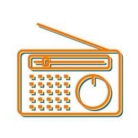 Radio Vector Icon