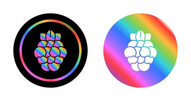 icono de vector de frambuesa