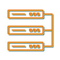 Data Center Vector Icon