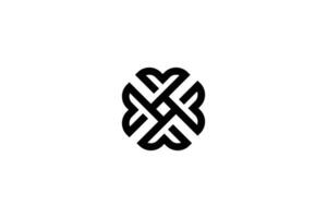 Minimal Awesome Creative Trendy Professional Abstract Logo Design Template On White Background vector