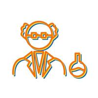 Scientist Vector Icon