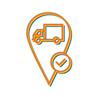 Valid Destination Vector Icon